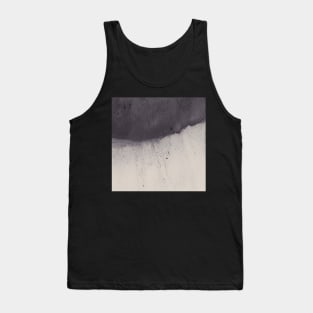 Abstract navy and beige watercolor 2 Tank Top